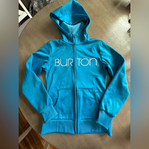 Burton dryride Aqua Full-Zip Hoodie small - Picture 1 of 8